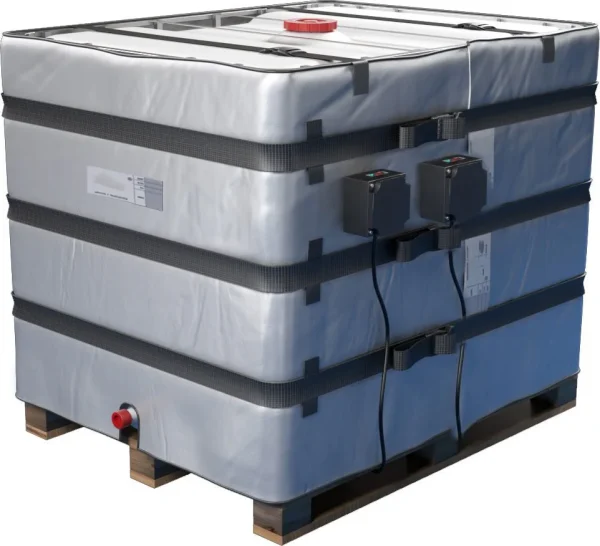 IBC Container Heater Jacket 4KW 2 Zone Control - Flexible Heated Hoses